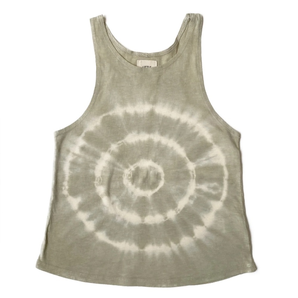 LITTLE URBAN APPAREL Sage Circle Tie-Dye Baby👶🏻Tank Top Sz 6-12M